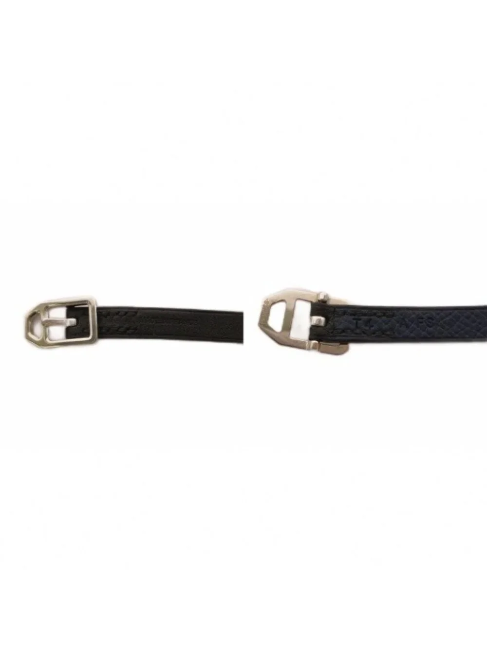 Hermes Paddock Double Tour Leather Bracelet T4 S FS Stamp Black Navy